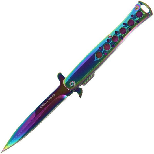 Angelo Arms Taschenmesser Stiletto Rainbow